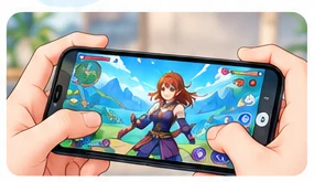 スマートフォンゲームのイメージ